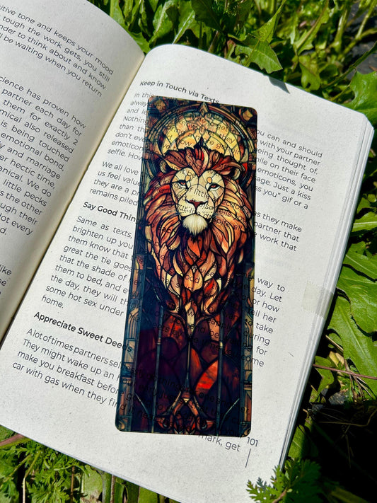 Brave Lion Bookmark