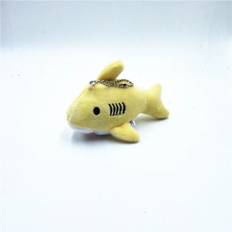 Shark Plush Doll Pendant Key chain