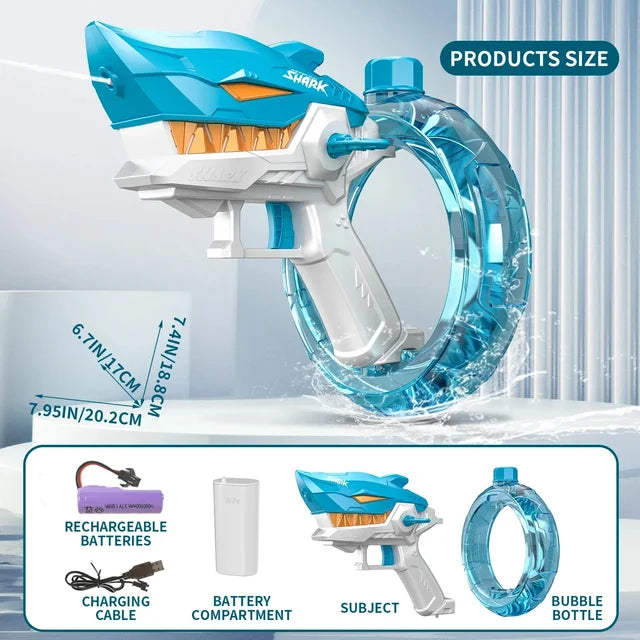 Electric High-Pressure Mechanical Shark Water Gun
