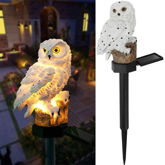 Outdoor decoration of solar simulated animal ground plug-in lights