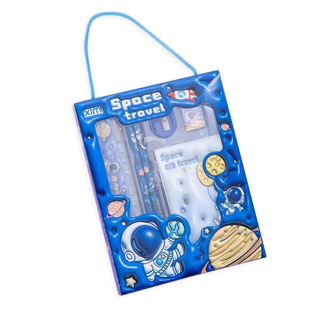 High-Quality Study Stationery Kit with Pencils Erasers Rulers More