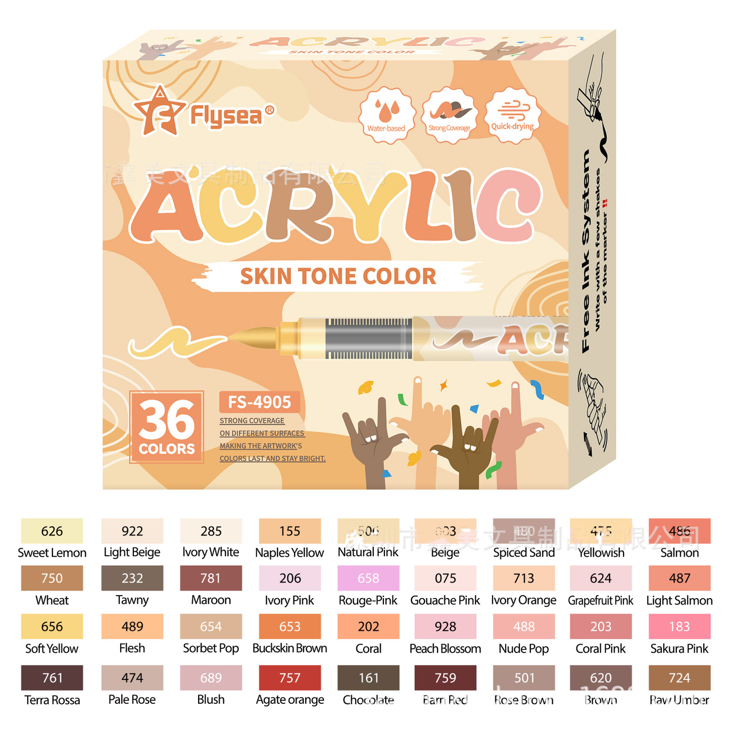 Liquid Acrylic Marker Pen