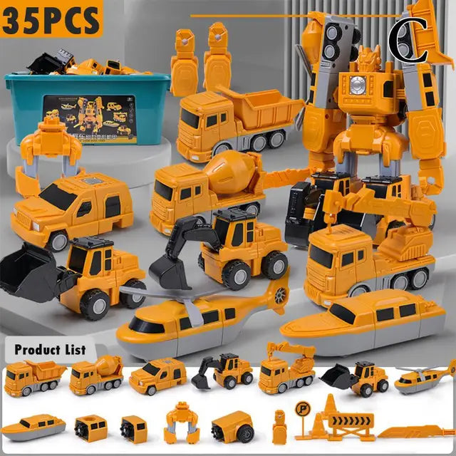 Magnetic Transform Engineering Car