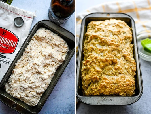 Roasted Garlic Flavor Soberdough Brew Bread Baking Kit