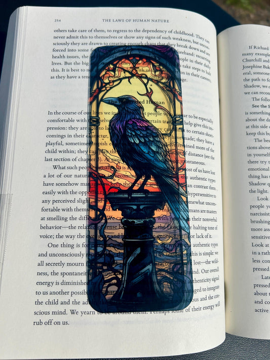 Dark Raven Bookmark