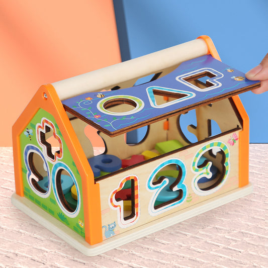 Children's wooden blocks