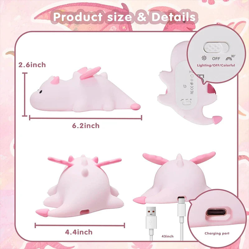 Cute Baby Dragon Night Light