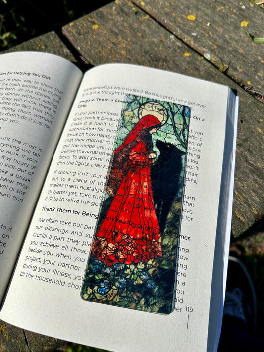 Red Riding Hood & Wolf Bookmark