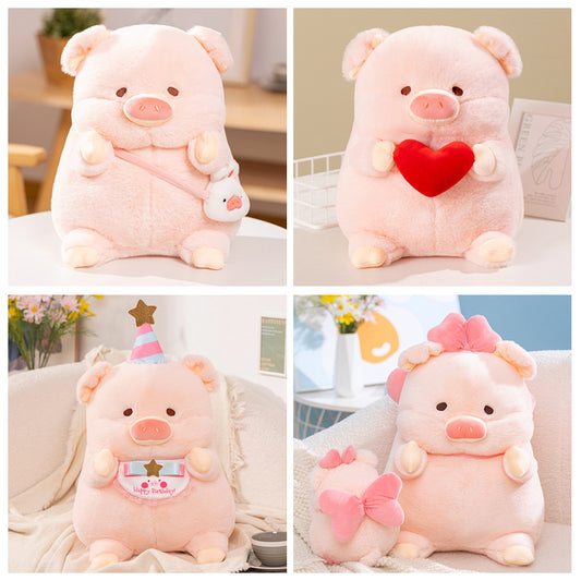 Pink Little Pig Lulu Doll Stuffed Animal