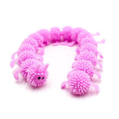 FlexiCater™ 16‑Knot Fidget Caterpillar