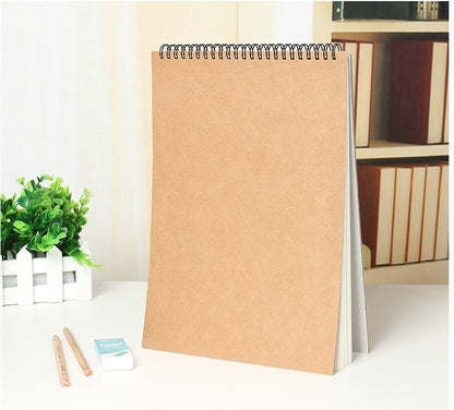 Brief kraft paper sketch book