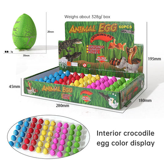Dinosaur expand hatching small toys
