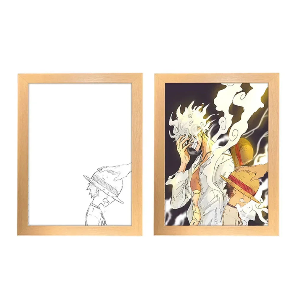 One Piece Creative Photo Frame Night Light