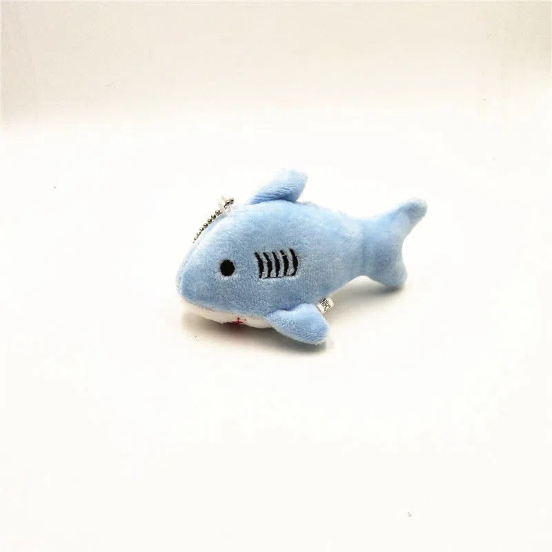 Shark Plush Doll Pendant Key chain