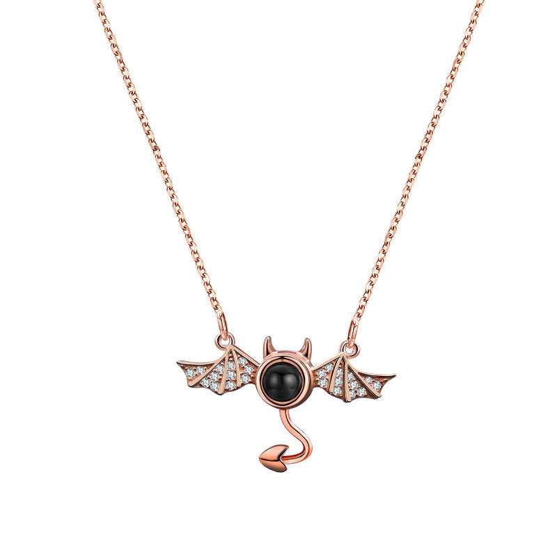 100 languages I love you, projection necklace