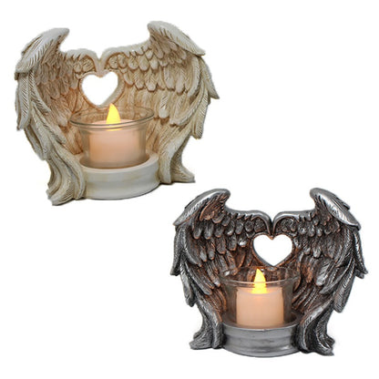 Resin Wing Candlestick