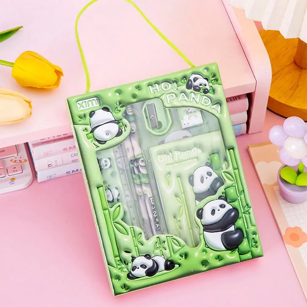High-Quality Study Stationery Kit with Pencils Erasers Rulers More