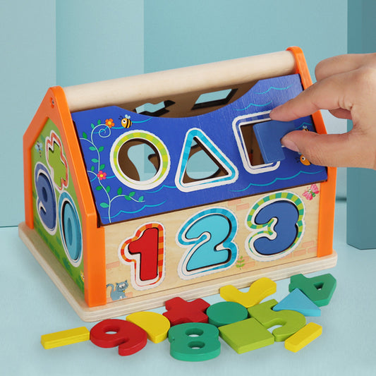 Children's wooden blocks