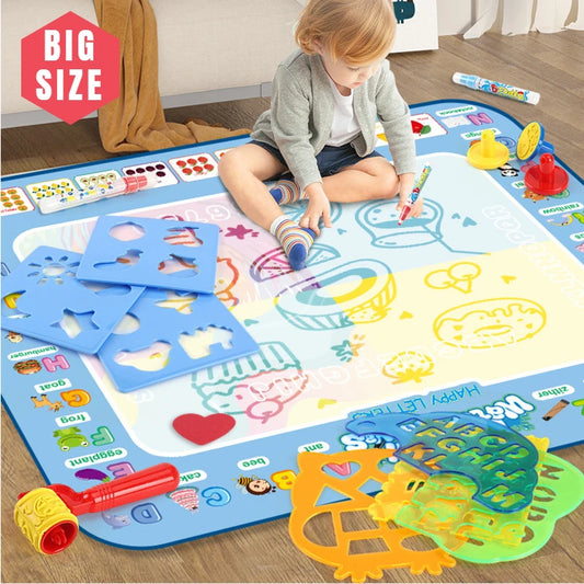 Magical water canvas toy
