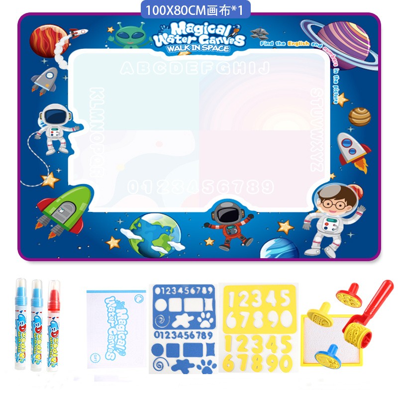 Magical water canvas toy
