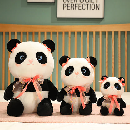 New Cute Plush Rose Knot Panda
