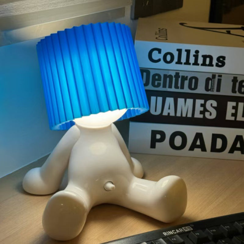 Shy Boy Desk Charging Table Lamp