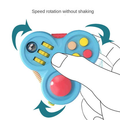 Fidget Pad Stress Relief Handheld Gyroscope
