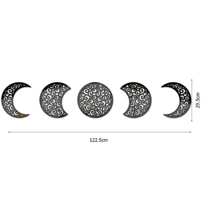 3D Stereoscopic Moon Phase Change Acrylic Mirror