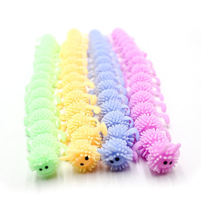 FlexiCater™ 16‑Knot Fidget Caterpillar