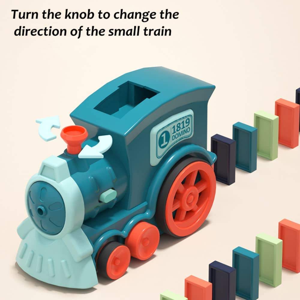 Train Toys Colored Dominoes Set 40/60/80/100