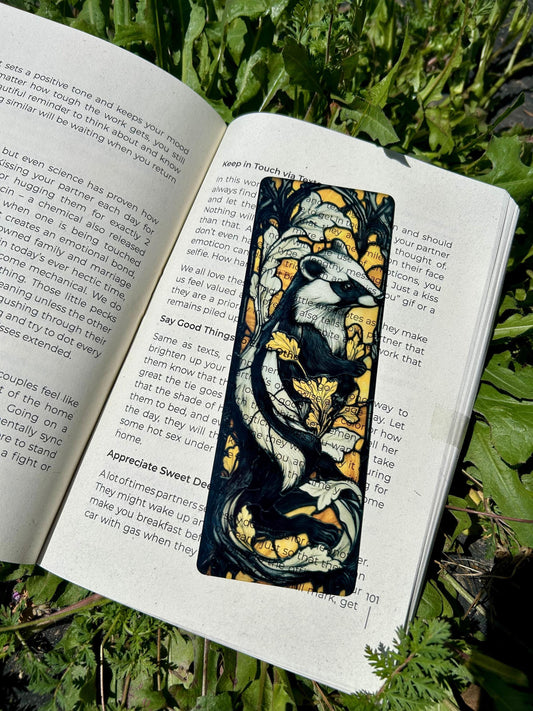 Loyal Badger Helga Bookmark