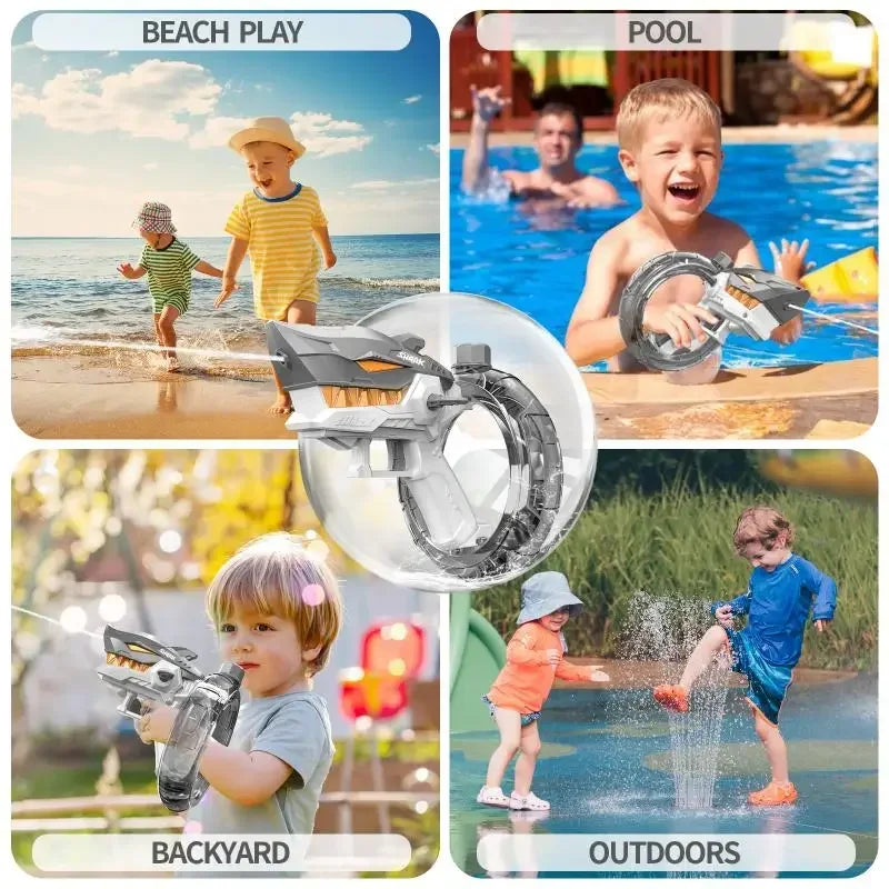Electric High-Pressure Mechanical Shark Water Gun