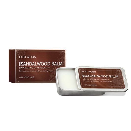 Men’s Solid Cologne Balm – Sandalwood, Vanilla & Agarwood
