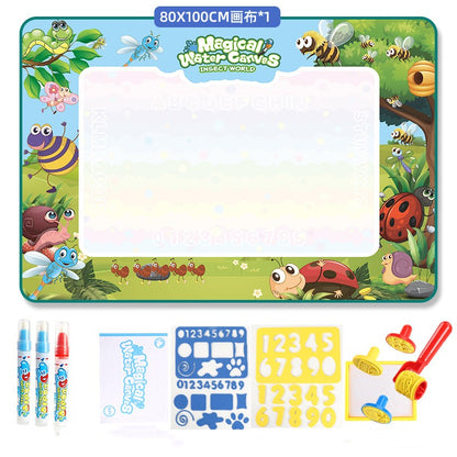 Magical water canvas toy