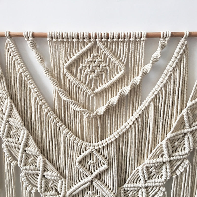 Macrame Wall Hanging Decor Boho Woven