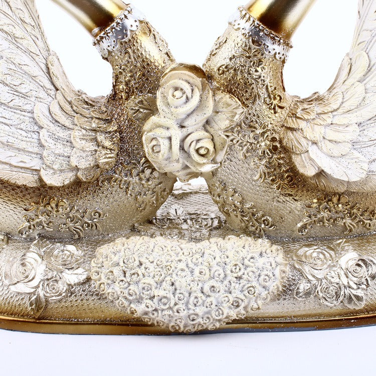 Decorations of European Swan Resin Craft