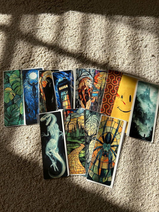 Blue Eragon Bookmark - Handcrafted Inheritance Cycle Inspired Bookmark, Fantasy Dragon Design