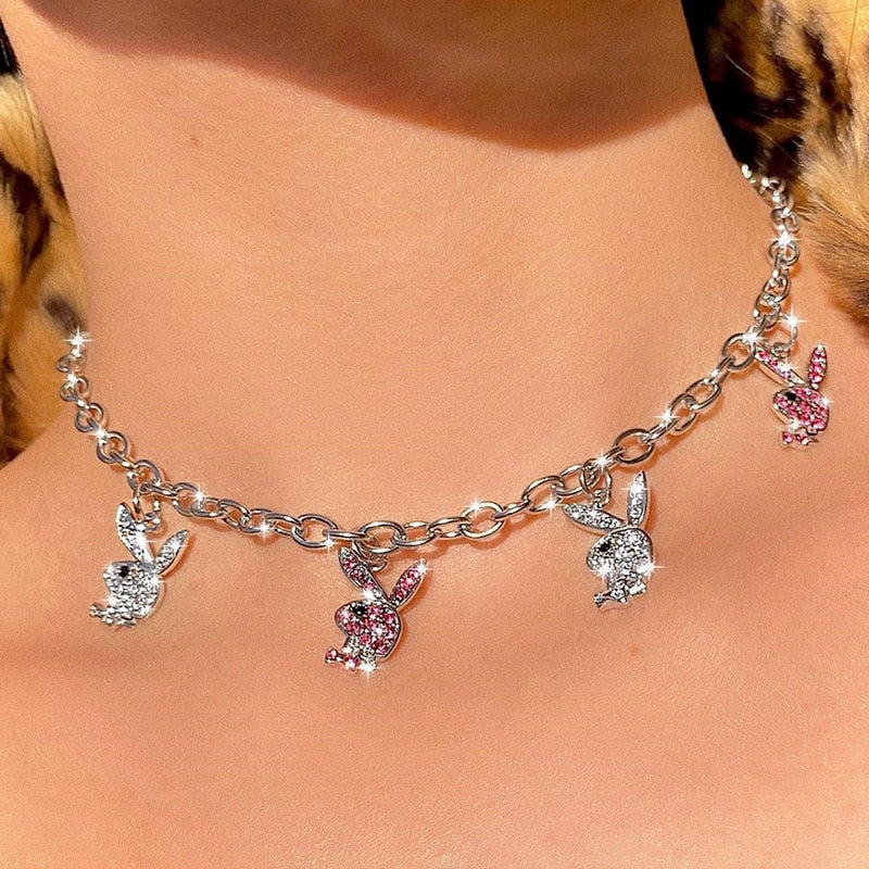 New Ins Hip-hop Stainless Steel Necklaces