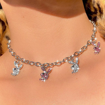 New Ins Hip-hop Stainless Steel Necklaces