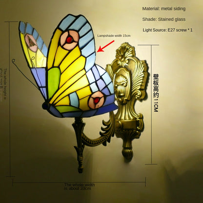 European and American Style Butterfly Corridor Wall Lamp