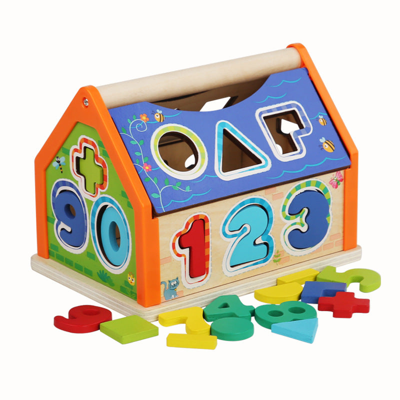 Children's wooden blocks