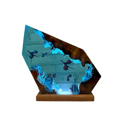 3D Dragon Desk Lamp
