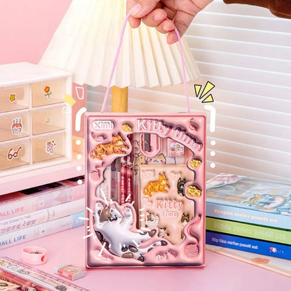 High-Quality Study Stationery Kit with Pencils Erasers Rulers More