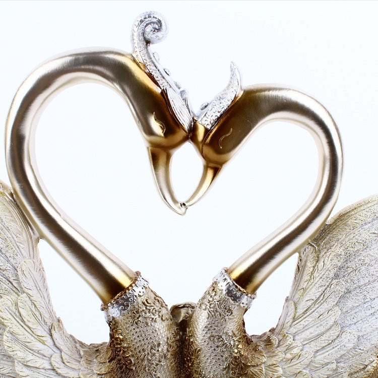 Decorations of European Swan Resin Craft