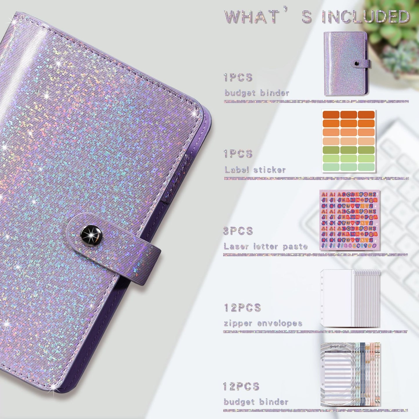 Full of Stars A6 Loose-Leaf Bookkeeping Notebook