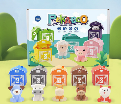 Paired Toy Count Hand Puppet Rainbow Assembly Toys