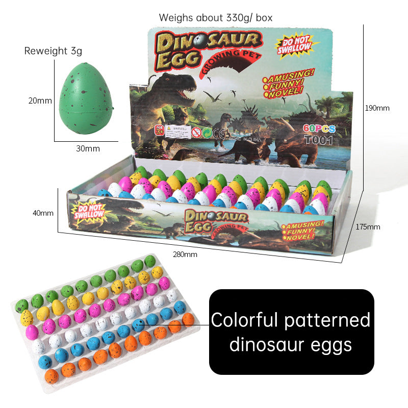 Dinosaur expand hatching small toys