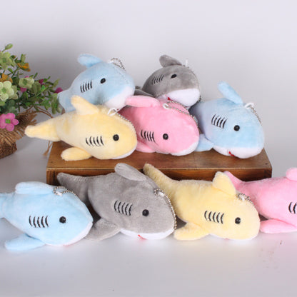 Shark Plush Doll Pendant Key chain