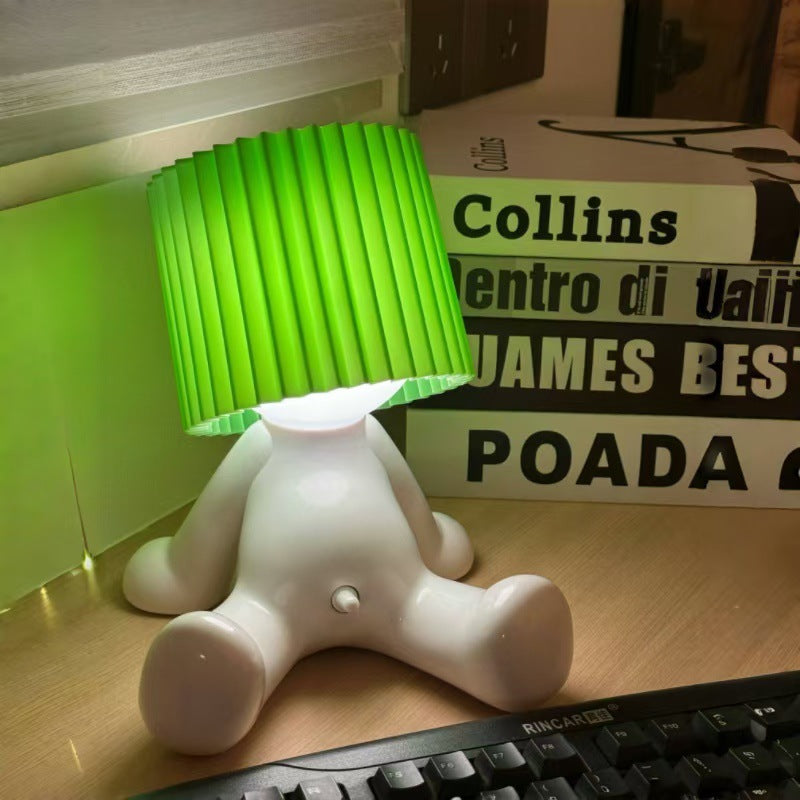 Shy Boy Desk Charging Table Lamp