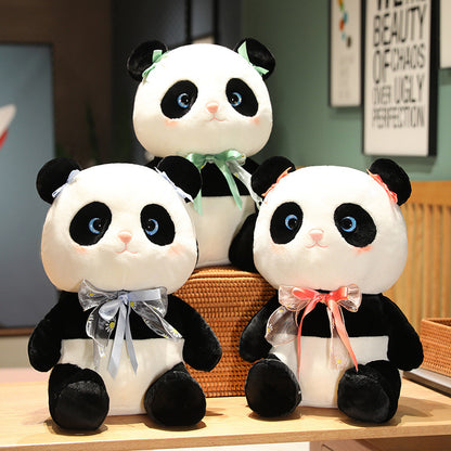 New Cute Plush Rose Knot Panda